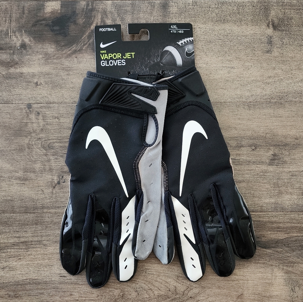 Nike Vapor Jet Football Gloves Unisex 4XL NWT